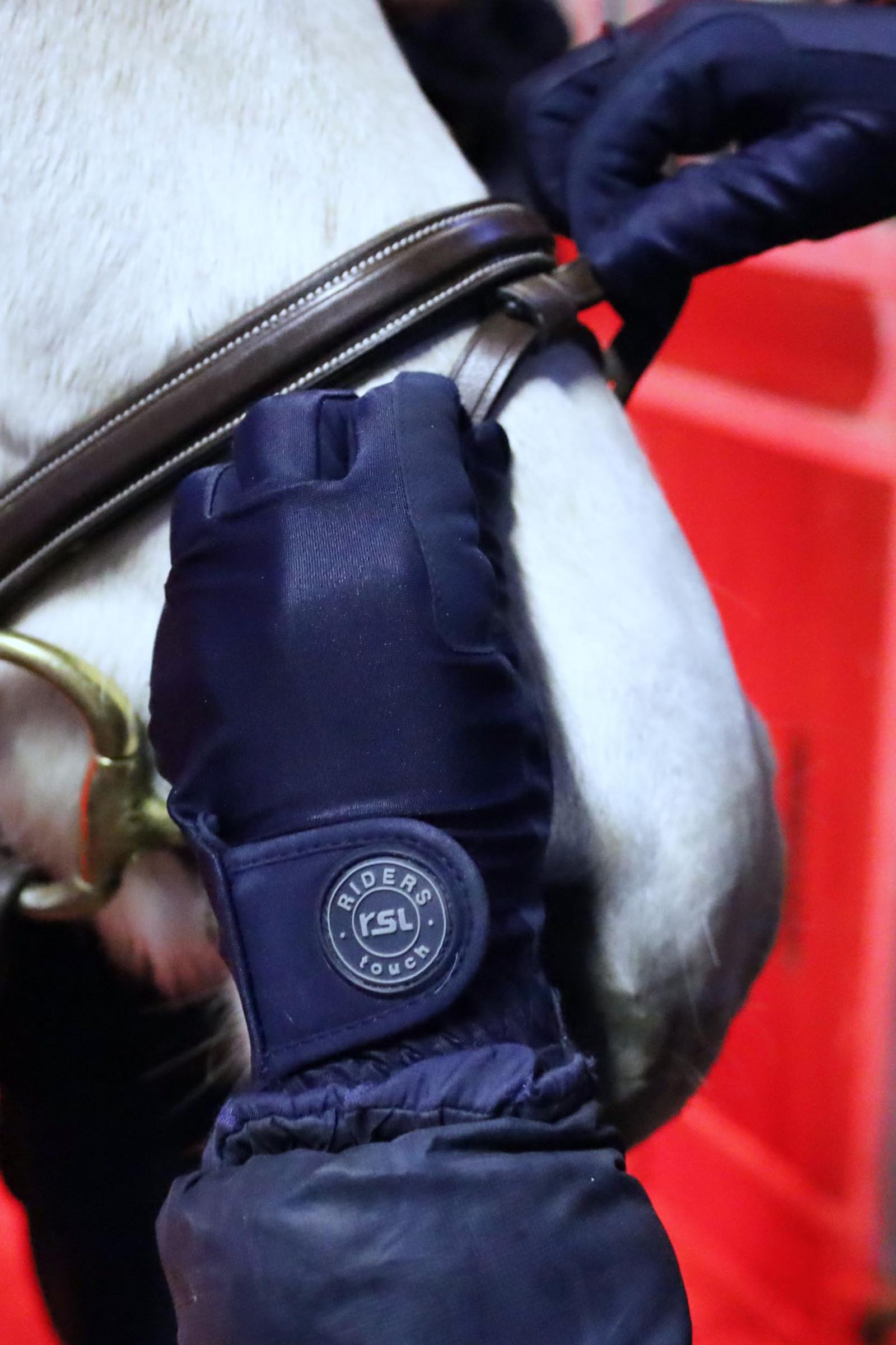 Navy RSL Amalia Kinder-Reithandschuhe