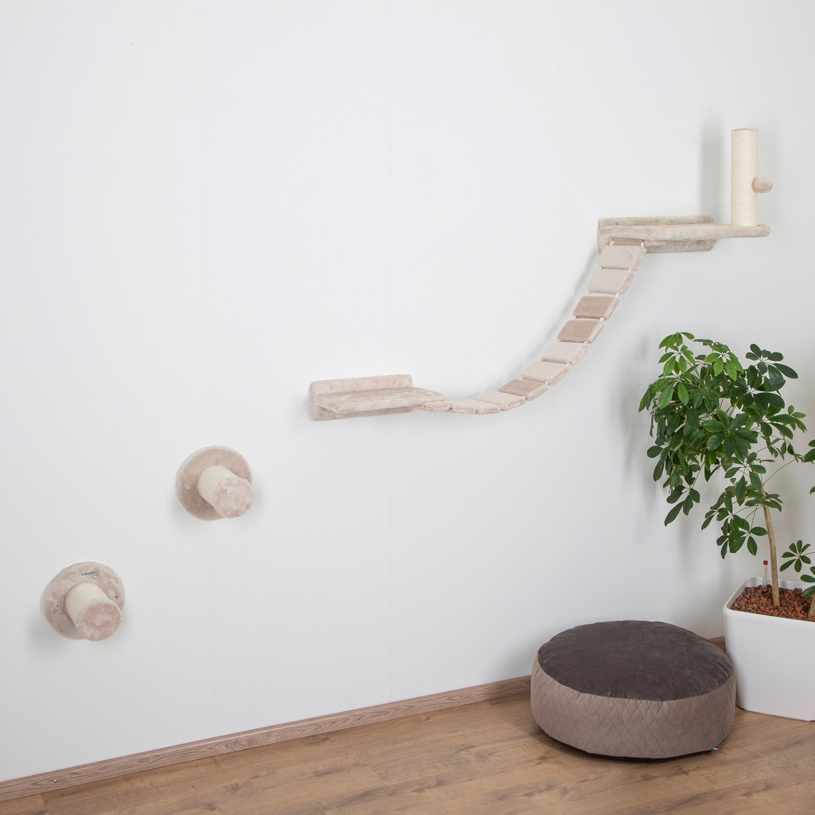 Kerbl Kletterwand für Katzen Matterhorn, 6-teilig