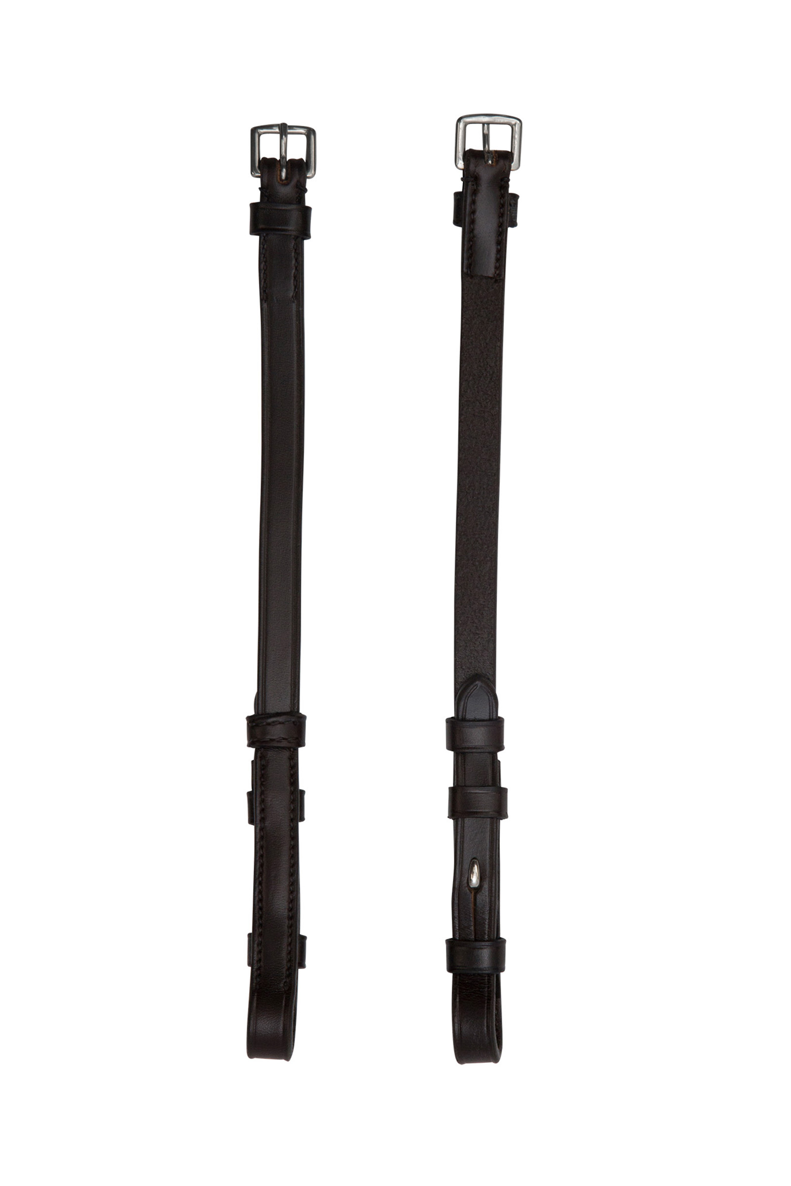 Black/Silver Schockemöhle Sports Cheek Piece Anatomic Line Flat