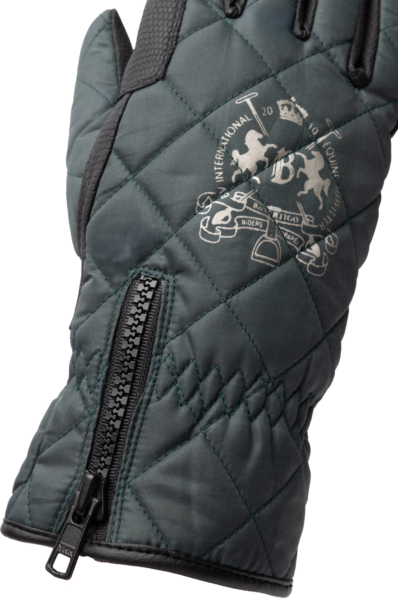 B Vertigo Onyx wasserfeste gepolsterte Reithandschuhe