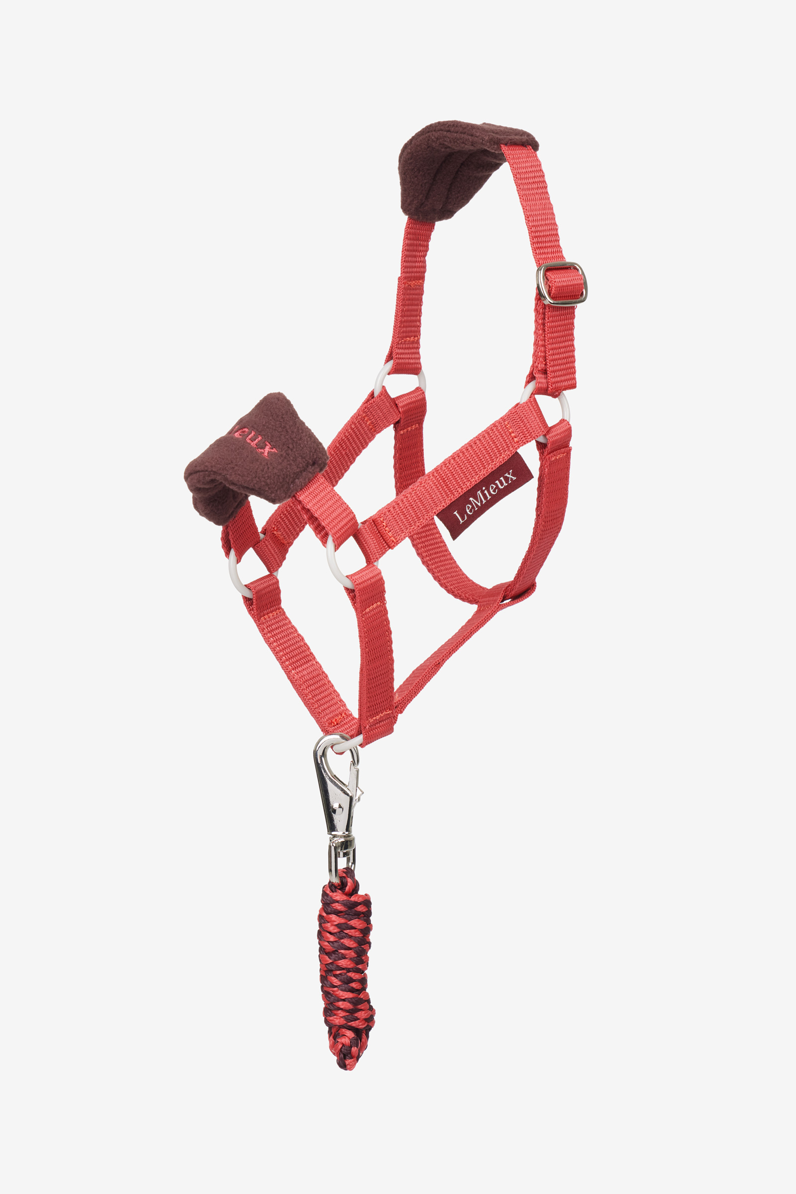 Cranberry LeMieux Hobby Horse Vogue Halfter und F&uuml;hrstrick