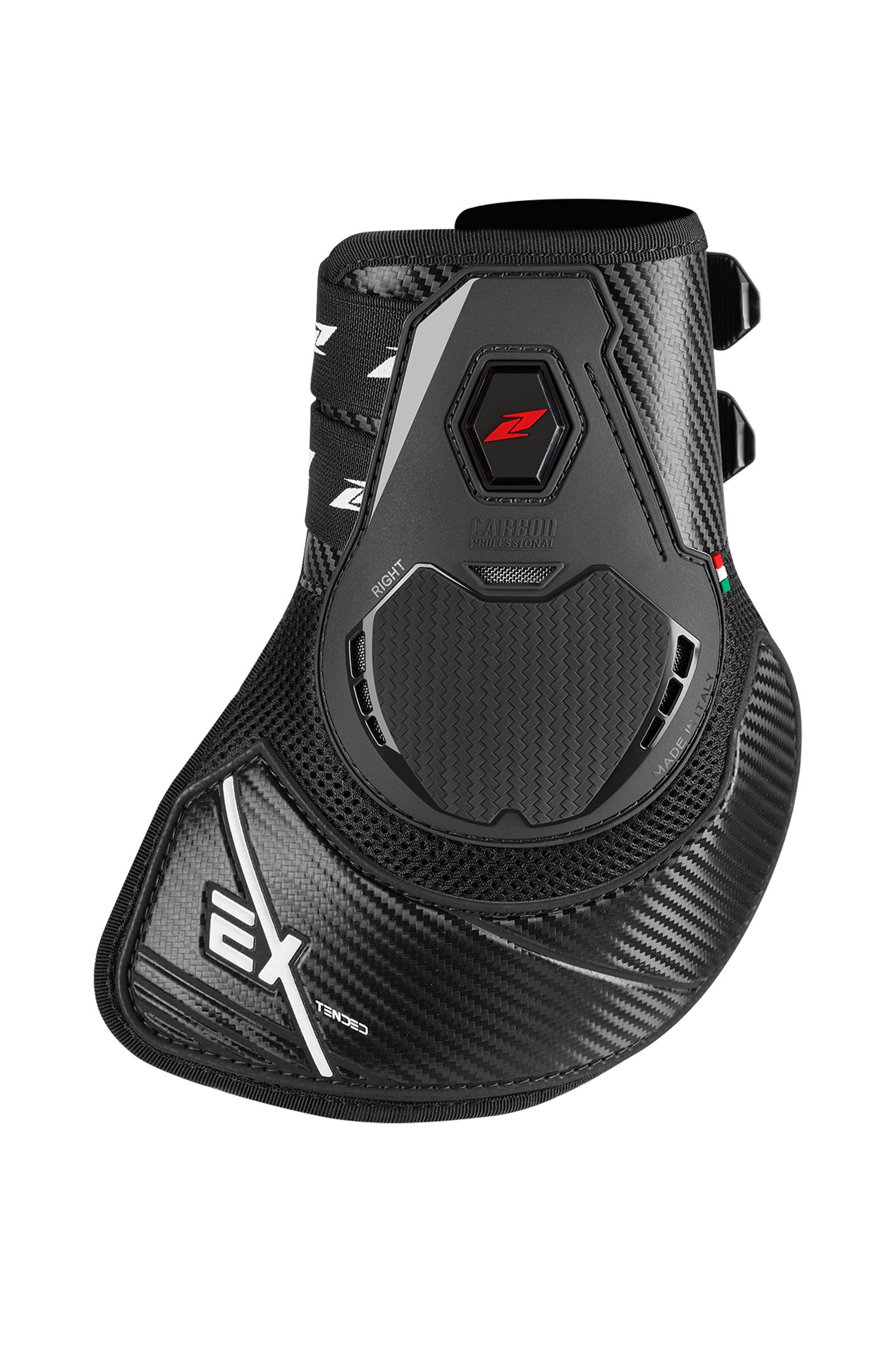 Black Zandona Carbon Professional Lite EX Fesselkopfgamaschen