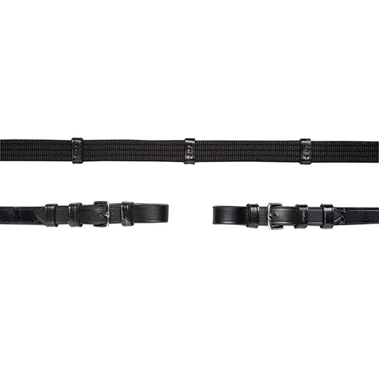 Black/Silver Schockem&ouml;hle Sports Gurtz&uuml;gel Schnalle