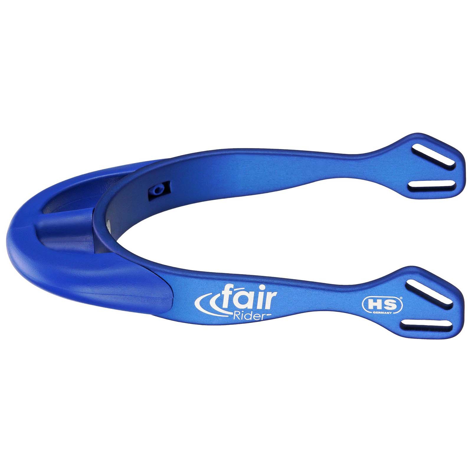 Blue/Blue Sprenger FairRider Aluminium Sporen abgerundet 25mm