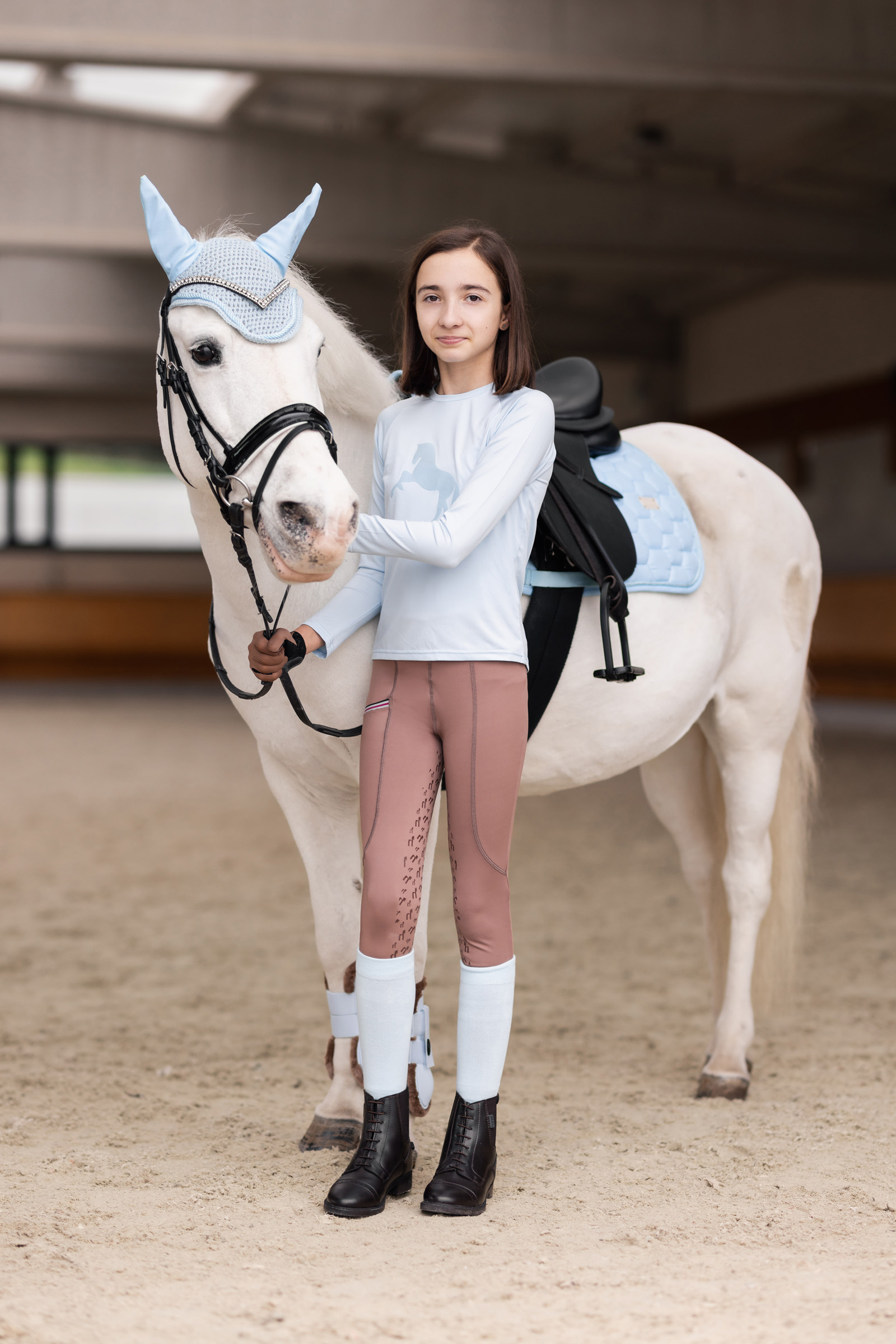 Horze Flora Kinder Langarm Funktionsshirt