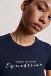 Tommy Hilfiger Equestrian Brooklyn Kurzarm-T-Shirt mit Motiv