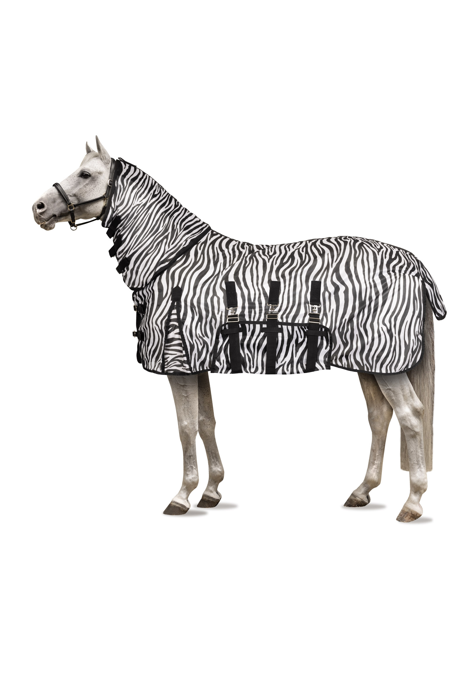 Horze Defender Pony Fliegendecke mit festem Halsteil