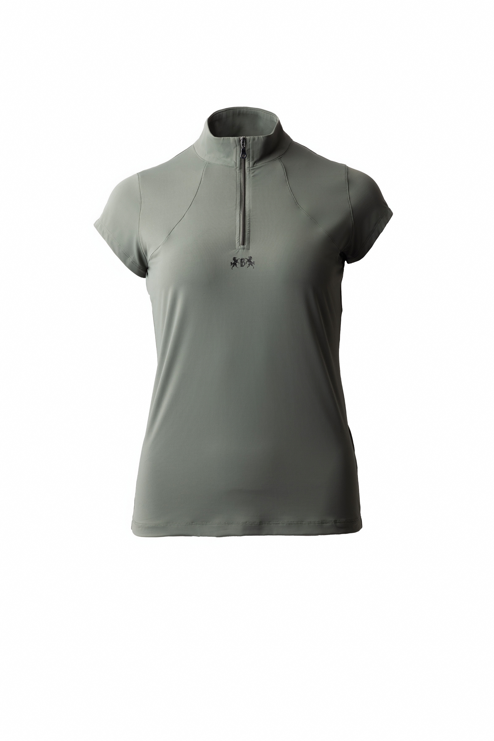 Mulled basil B Vertigo Joelle Damen-Trainingsshirt mit kurzen &Auml;rmeln, UPF 40+