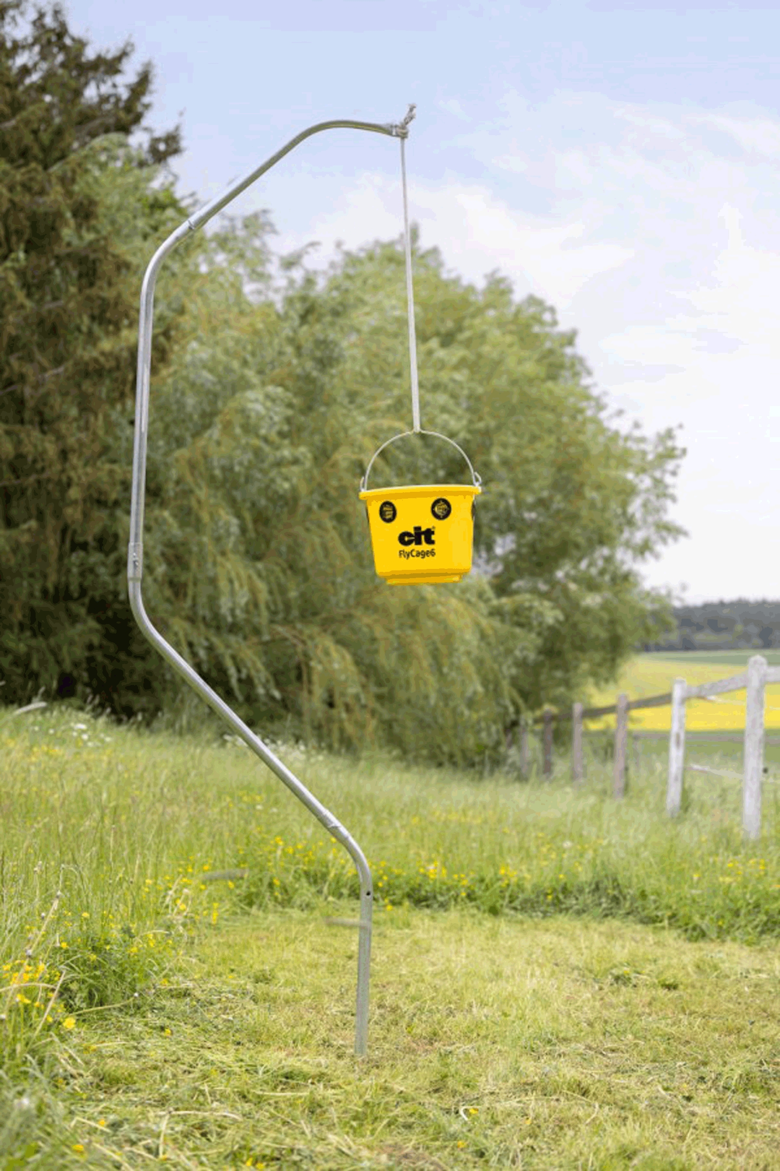 Kerbl Cit FlyCage6 Fliegenfalle, Set inkl. 750 g Lockstoff