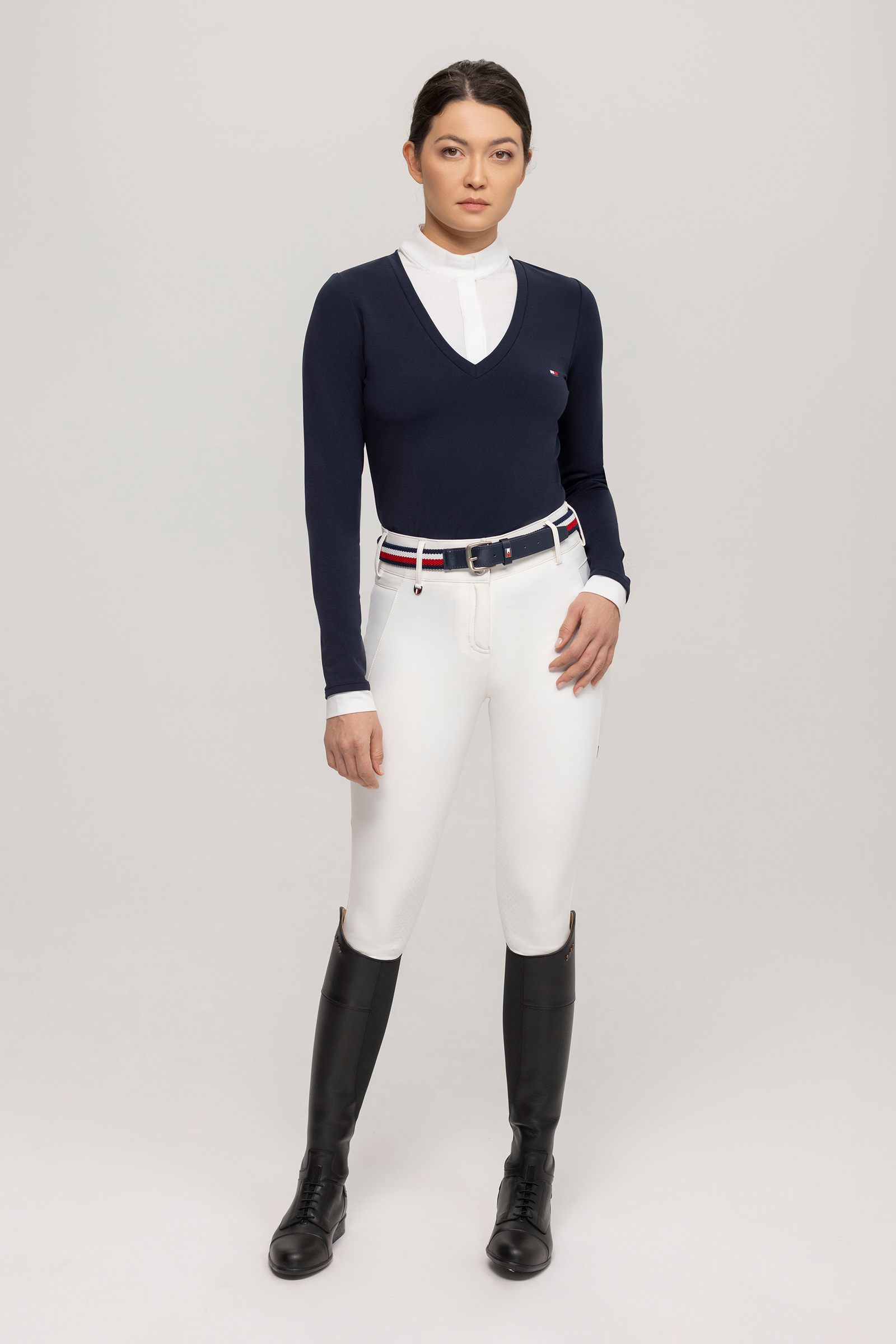 Tommy Hilfiger Equestrian Montana Damen 2-in-1 Turniershirt