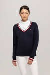 Tommy Hilfiger Equestrian Indiana Damen Pullover mit V-Ausschnitt