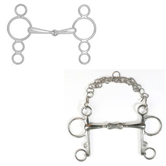 Gebisse mit Anzügen